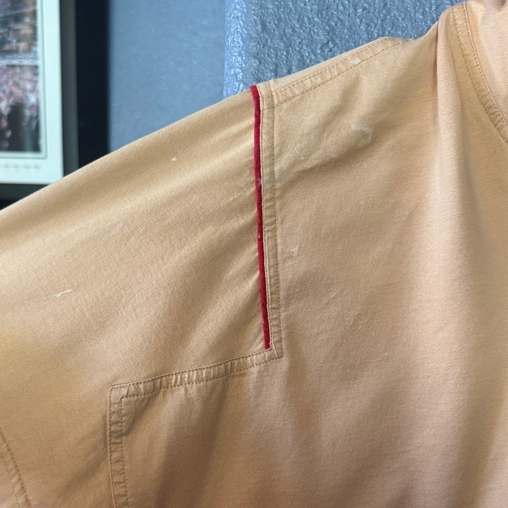 Jamie Sadock Peach Short Sleeve Top - Picture 3 of 4
